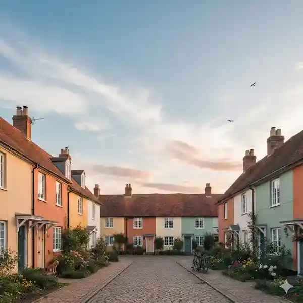 Colourful period cottages – Dee Valley Locksmiths blog and security advice
